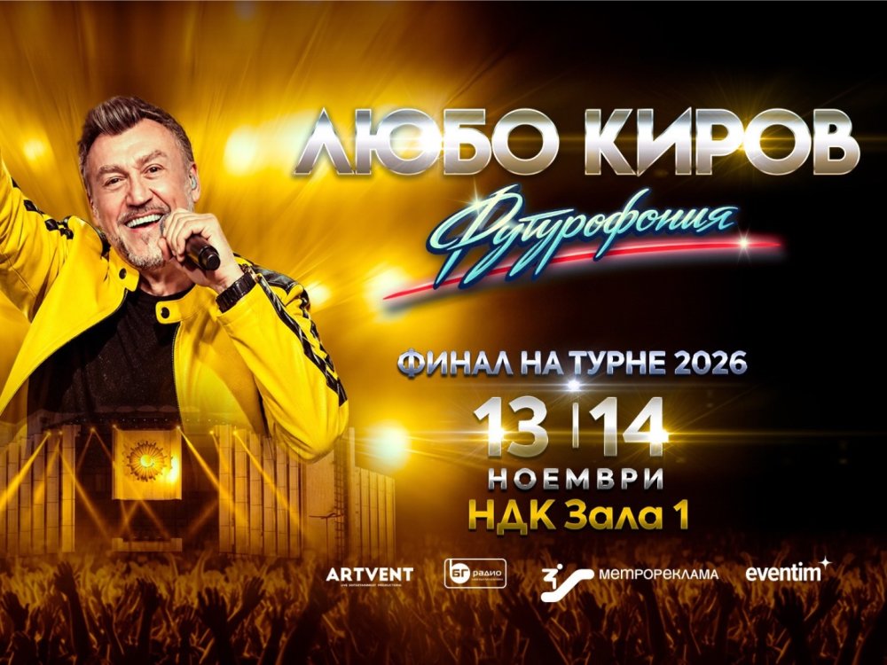 Любо Киров – Футурофония – Турне 2026